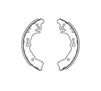 KAVO PARTS KBS-9917 Brake Shoe Set