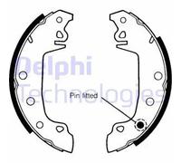 Delphi Brake Shoe Set LS1142 - Fits Renault, Peugeot, Talbot, Fiat, Dacia, ARO, SEAT