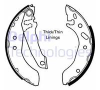 DELPHI LS1616 Brake Shoe Set