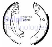 DELPHI LS1617 Brake Shoe Set