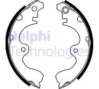 Brake shoes LS1638 DELPHI for TOYOTA STARLET CYNOS Coupe CYNOS Convertible