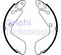 DELPHI LS1651 Brake Shoe Set