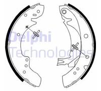 Brake shoes LS1712 DELPHI for FIAT PEUGEOT CITROËN