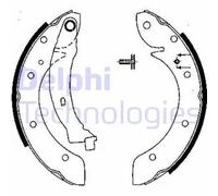 Brake shoes LS1838 DELPHI for RENAULT MEGANE Scénic ESPACE Mk III SCÉNIC I MPV