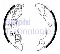 Delphi LS1859 Brake Shoe Set Rear Axle Braking Replacement Fits Fiat Punto