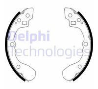 Brake shoes LS1918 DELPHI for KIA JOICE RIO I Hatchback RIO I Saloon