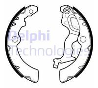 Delphi LS2045 Brake Shoe Set Rear Axle Replacement Fits Nissan Pixo Suzuki Alto