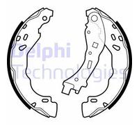 Genuine Delphi LS2065 Rear Axle Brake Shoe Set For Citroen DS Mitsubishi Peugeot