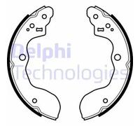 Brake shoes LS2071 DELPHI for SUZUKI SX4 Saloon SX4 SWIFT V
