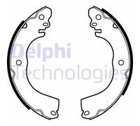 Brake shoes LS2111 DELPHI for MITSUBISHI MIRAGE / SPACE STAR VI Hatchback