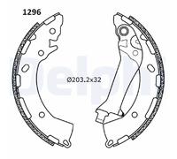 DELPHI LS2180 Brake Shoe Set