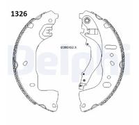 Brake shoes LS2197 DELPHI for VW SKODA AUDI CUPRA
