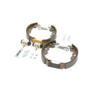 Brake shoes Pre-assembled 0 204 114 197 BOSCH for DACIA RENAULT MERCEDES-BENZ