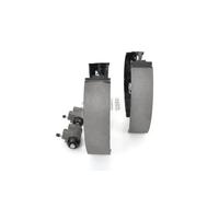 Bosch KS537 Kit Super Pro - Rear drum brake kit - 1 pre-assembled set, 2 wheel brake cylinders, 4 brake shoes