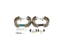 Bosch Brake Shoe Set Axle Kit fits Nissan Renault