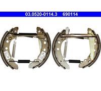 ATE 03.0520-0114.3 Brake Shoe Set Rear for