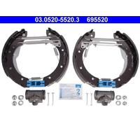 Brake shoes Pre-assembled 03.0520-5520.3 ATE for RENAULT LAGUNA I Estate