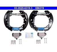 Brake shoes Pre-assembled 03.0520-6319.3 ATE for FORD MAZDA