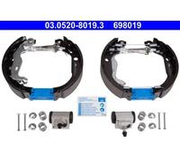 Brake shoes Pre-assembled 03.0520-8019.3 ATE for DACIA DUSTER DUSTER SUV Van