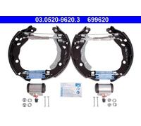 BRAKE SHOE SET 03.0520-9620.3 FOR CITROËN C4/CACTUS/Van C3/II/Hatchback DS3 1.6L