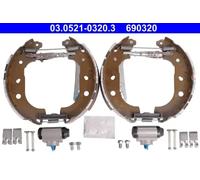 Brake shoes Pre-assembled 03.0521-0320.3 ATE for FIAT OPEL
