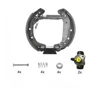 Brake shoes Pre-assembled 20990.118.0 ZIMMERMANN for OPEL COMBO Box Body/MPV
