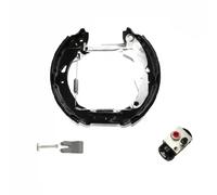 Brake shoes Pre-assembled 20990.128.3 ZIMMERMANN for FORD FIESTA VI