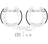 TEXTAR 84067202 Brake Shoe Set Rear for C3 207