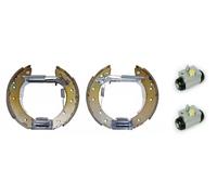 Brake shoes Pre-assembled KEG418 SAMKO for CITROËN PEUGEOT RENAULT