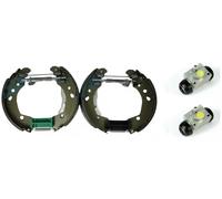 Brake shoes Pre-assembled KEG540 SAMKO for RENAULT NISSAN