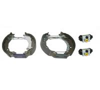 Brake shoes Pre-assembled KEG815 SAMKO for CITROËN PEUGEOT DS