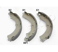 Brake shoes Rear Axle 55007 JAPKO for MITSUBISHI LANCER VII LANCER VII Estate