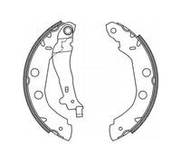 KRAFT 6025120 Brake Shoe Set