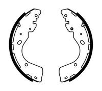 Brake shoes Rear Axle C01060ABE ABE for NISSAN FORD RENAULT