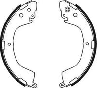 Brake shoes Rear Axle C05058ABE ABE for MITSUBISHI L400 Bus L200 L400 Van