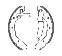 BRAKE SHOE SET C0W003ABE FOR VW CARAVELLE/III/Bus/TRANSPORTER VANAGON/Van 1.6L