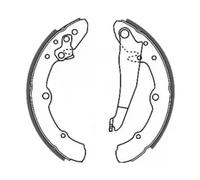 ABE C0W014ABE Brake Shoe Set