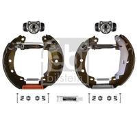 Brake shoes Rear Axle Pre-assembled 37241 FEBI BILSTEIN for RENAULT MEGANE I