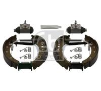 Brake shoes Rear Axle Pre-assembled 37513 FEBI BILSTEIN for RENAULT TWINGO II