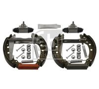 Brake shoes Rear Axle Pre-assembled 37545 FEBI BILSTEIN for AUDI VW SEAT