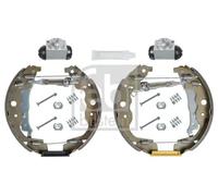 Brake shoes Rear Axle Pre-assembled 43615 FEBI BILSTEIN for DACIA RENAULT