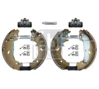 Brake shoes Rear Axle Pre-assembled 44313 FEBI BILSTEIN for RENAULT OPEL