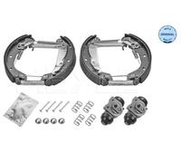 Brake shoes Rear Axle Pre-assembled 614 533 0011 MEYLE for OPEL ASTRA F Saloon