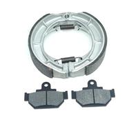 Brake Shoes Replacement Motorcycle Front And Rear Brake Shoes Pads Replacement For Suzuki LS650F LS650P Savage LS 650 F P Drum Assembly Set Motorbike Drum Brakes Pad