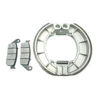 Brake Shoes Replacement Motorcycle Front And Rear Brake Shoes Pads Set For VT750 CDA CDB CDC CDD For Shadow ACE 750 Deluxe Brakes Change Accessory Motorbike Drum Brakes Pad