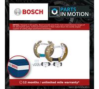 Bosch Brake Shoe Set Axle Kit fits Nissan Renault