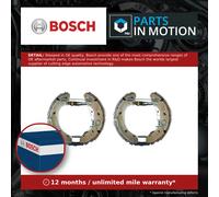 Brake shoes Pre-assembled 0 204 114 646 BOSCH for PEUGEOT FIAT CITROËN