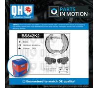 Brake Shoes Set BS842K2 Quinton Hazell 42415V 95644437 Top Quality Guaranteed