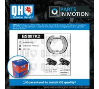 Brake Shoes Set BS887K2 Quinton Hazell Genuine Top Quality Guaranteed New