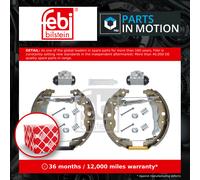 Brake Shoes Set fits DACIA LOGAN KS, US 1.4 1.6 1.5D 2007 on K7M710 6001549704